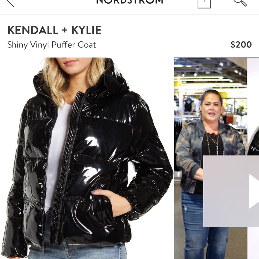 Kendall and Kylie winter puffer size m